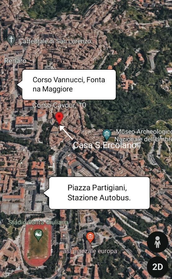 Апартаменты Casa Sant'Ercolano Перуджа Экстерьер фото
